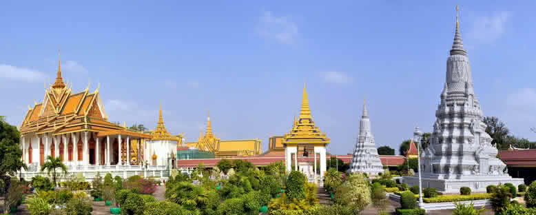 Kraliyet Sarayı ve Tapınak - Phnom Penh