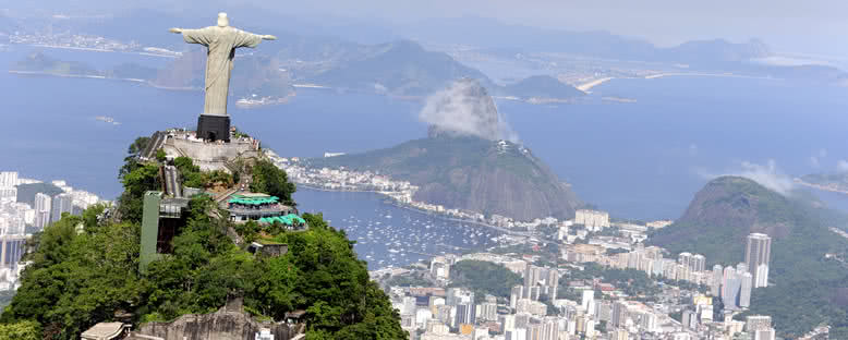 Kurtarıcı İsa Heykeli ve Liman Bölgesi - Rio de Janeiro