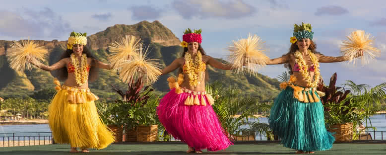 Luau Dansçıları - Hawaii