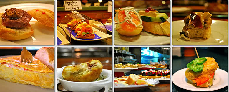 Tapas Tabakları - Barcelona