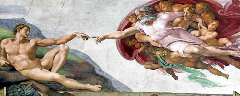 Michelangelo'nun Sistine Şapeli'ndeki Freski - Roma