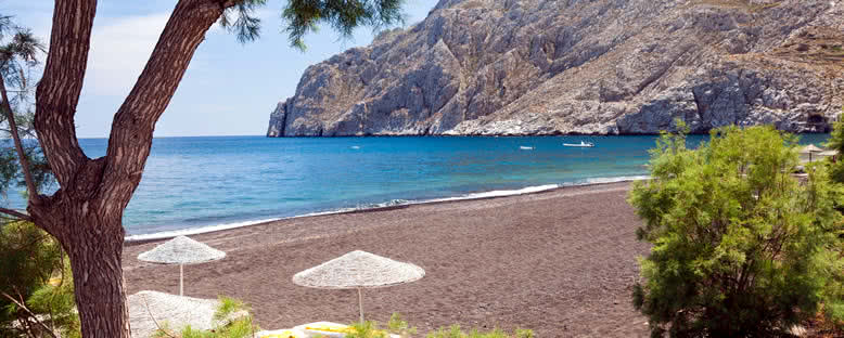 Kamari Plajı - Santorini