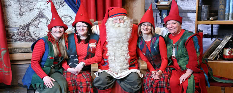Noel Baba ve Elfler - Rovaniemi