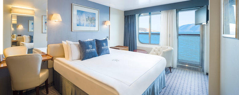 Örnek Balkonlu Superior Kabin - Selectum Blu