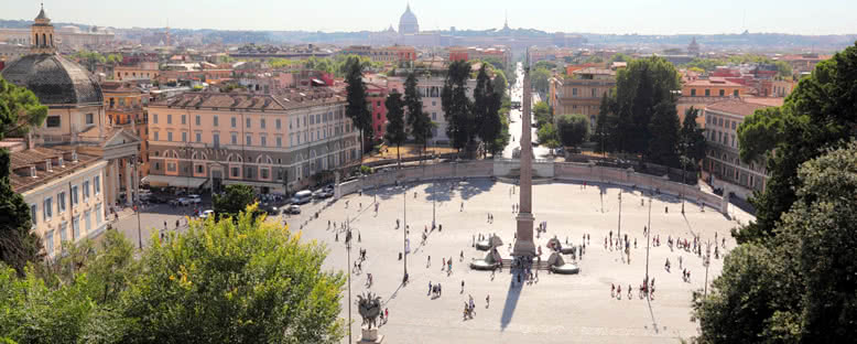 Piazza del Popolo Meydanı - Roma