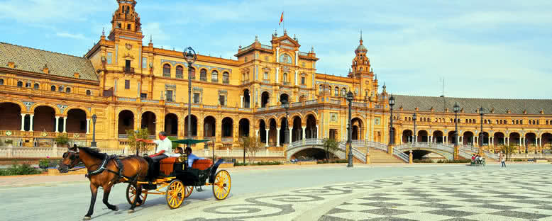 Plaza de Espana (İspanya Meydanı) - Sevilla