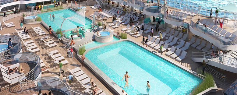Pool Deck - Sky Princess