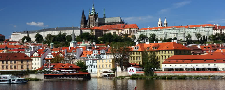 Prag Şatosu ve Kent Manzarası - Prag