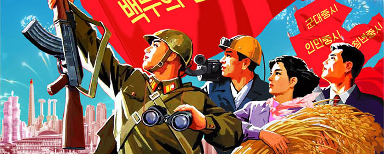 Propaganda Posterleri - Kuzey Kore