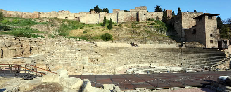 Roma Amfitiyatrosu Kalıntıları - Malaga