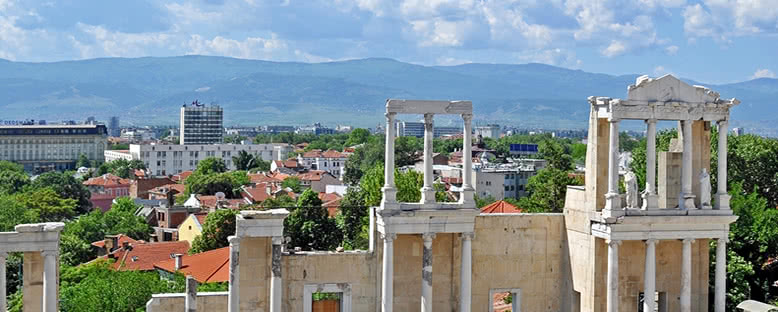 Roma Kalıntıları ve Şehir - Plovdiv