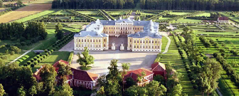 Rundale Sarayı - Letonya