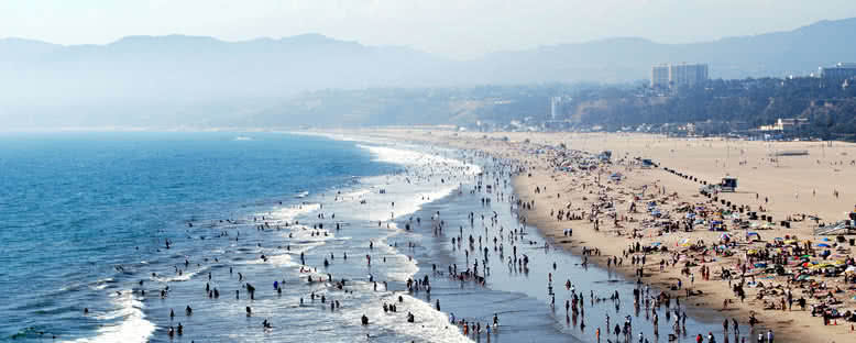 Santa Monica Kıyıları - Los Angeles