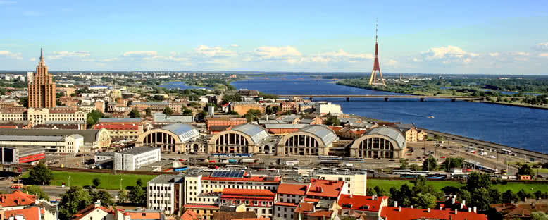 Şehir Manzarası - Riga