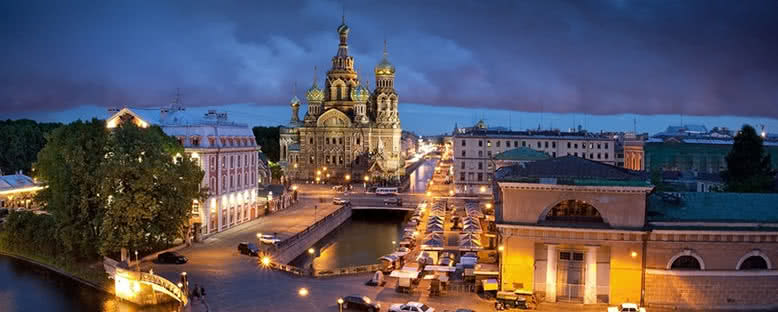 Şehirde Gece - St. Petersburg