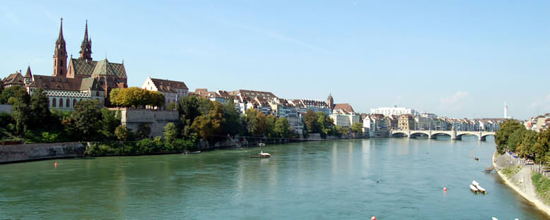 Ren Nehri Manzarası - Basel