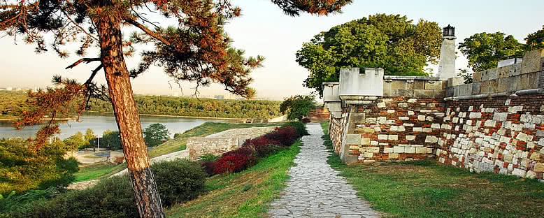 Tarihi Kale ve Park - Belgrad