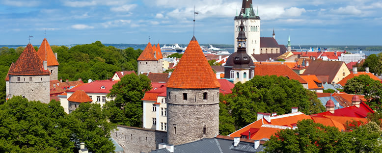 Tarihi Merkez Görünümü - Tallinn