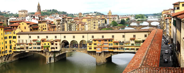 Tarihi Ponte Vecchio - Floransa