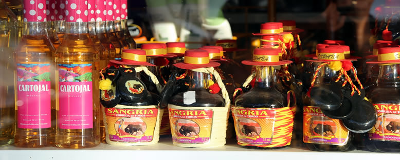 Geleneksel Sangria Şişeleri - Malaga