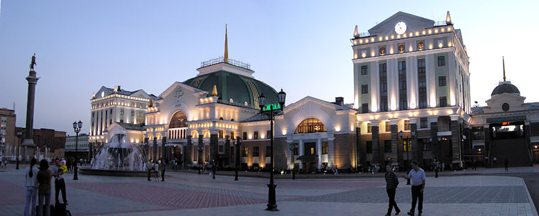 Tren İstasyonu - Krasnoyarsk