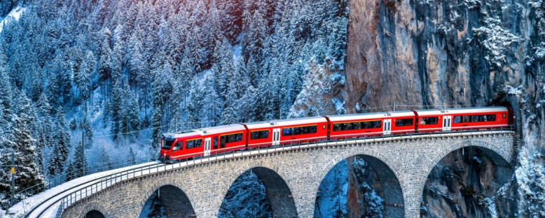 Tren Yolculuğu - Bernina Express