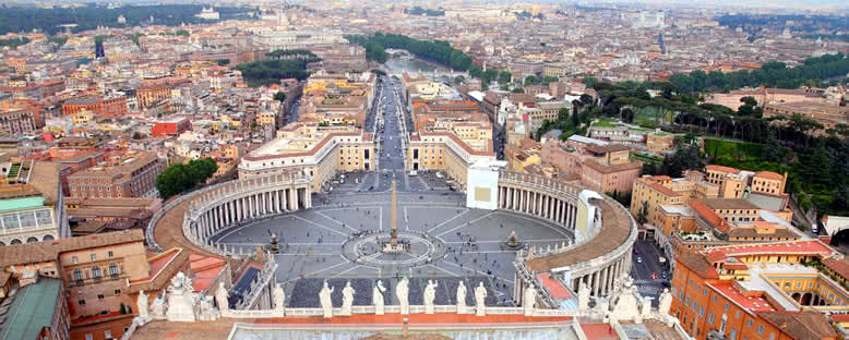 Vatikan ve Aziz Peter Meydanı- Roma
