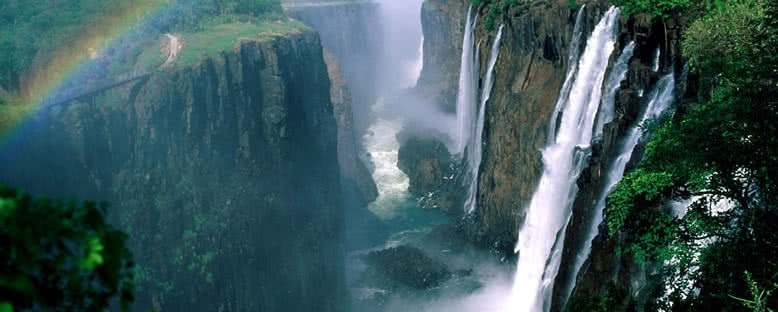 Victoria Şelaleleri Manzarası - Zimbabwe