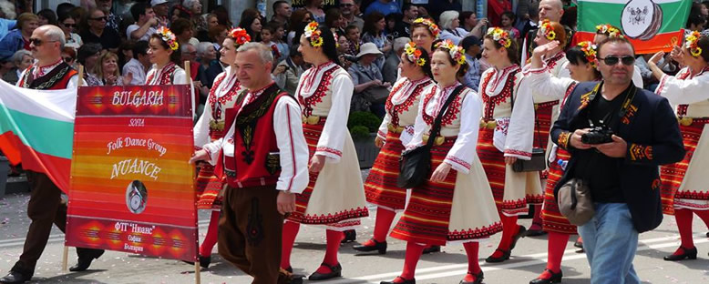 Yerel Dans Grupları - Kazanlık Gül Festivali