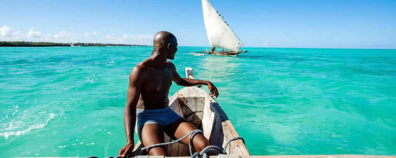 Yerliler ve Tekneler - Zanzibar